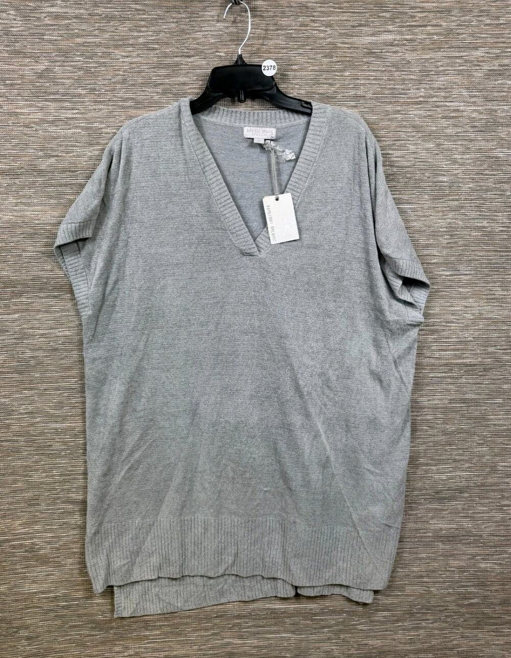 Barefoot Dreams CozyChic UltraLite High Low Tunic Womens Size 1X Moonbeam NEW